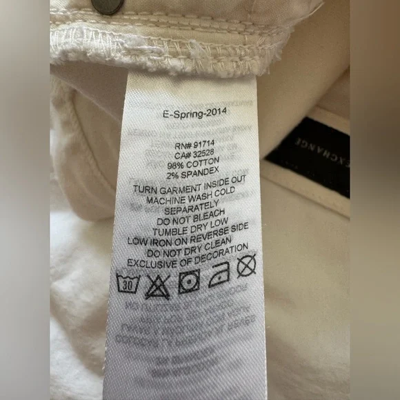 Armani Exchange White skinny jeans - Picture 6 of 10